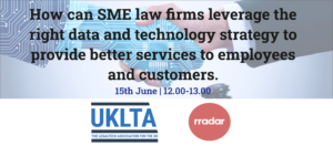 How can SME law firms leverage the right data and technology strategy to provide better services to employees and customers.